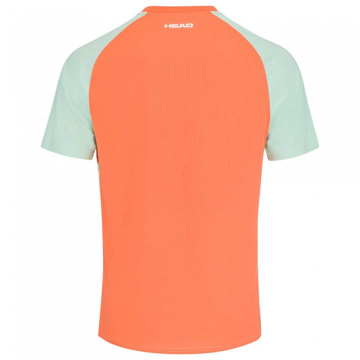 Head Topspin T-Shirt Pastel Green / Print Vision